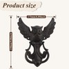 Bolifish Antique Gothic Heavy Duty Owl Front Door Knocker, Rustic