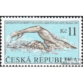 Prophila Collection Czech Republic 152 (complete edition) 1997 Swimming (Stamps for collectors) Water Sports