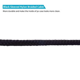 Greluma 2pcs PWM Fan Hub PC 5 Way PWM Fan Splitter Hub Adapter Cable for 12V Desktop Computer Cooler Case Fan 4 Pin and 3 Pin