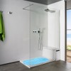 AIXXCUVQ Thick PVC Non Slip Bath Mat for Comfortable Shower