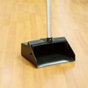 Janico 1085 Commercial Lobby Dustpan Upright, Aluminum Handle, 37” Length,