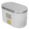 600ml Mini Ultrasonic Denture Cleaner Jewelry Eyeglasses Stainless Steel Cleaning
