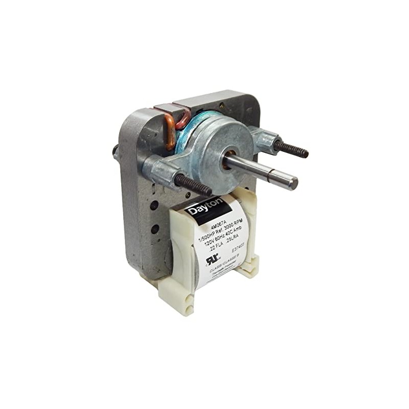 Dayton 4M067 C-Frame Motor, 1 in. L, Shaded Pole, Sleeve,