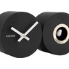 Karlsson Wall Clock Duo Cuckoo - Black (KA5789BK)