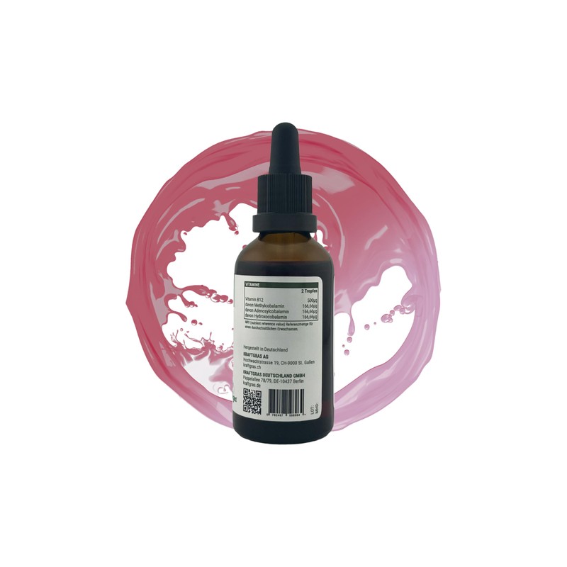 Kraftgras Vitamina B12 Trio – dose elevata da 500 µg