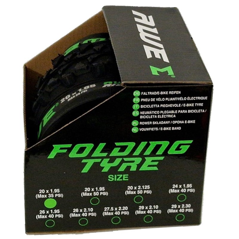 Aero Sport® Bicycle Bike 20 x 1.95 Cycle Tyre