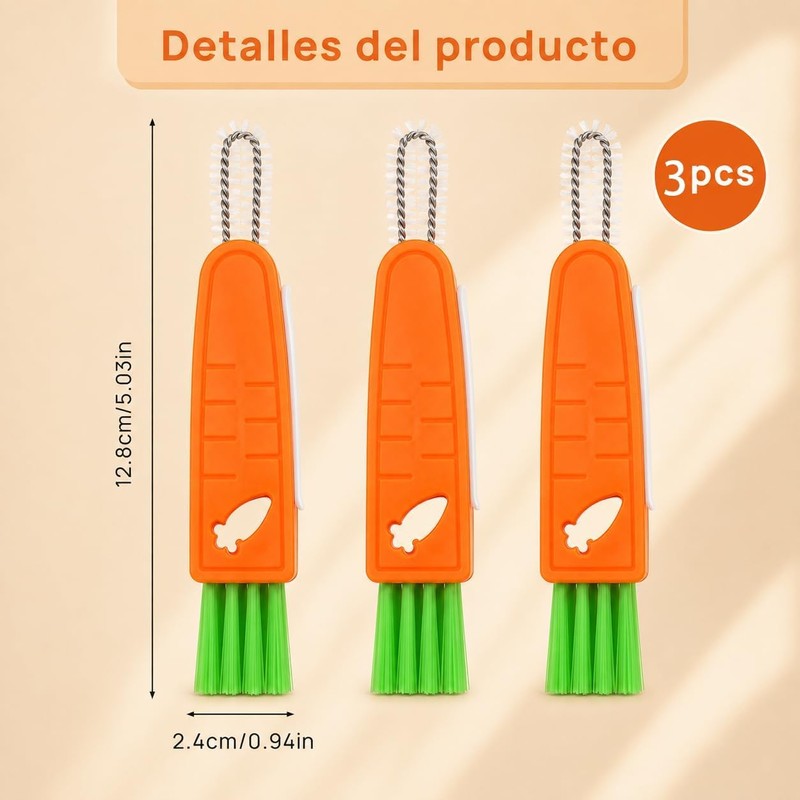 Cepillo De Limpieza para 3 En 1 3 Piezas