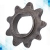 Natudeco Motor Pinion 9T 25H Chain Sprocket Motor Motor Sprocket
