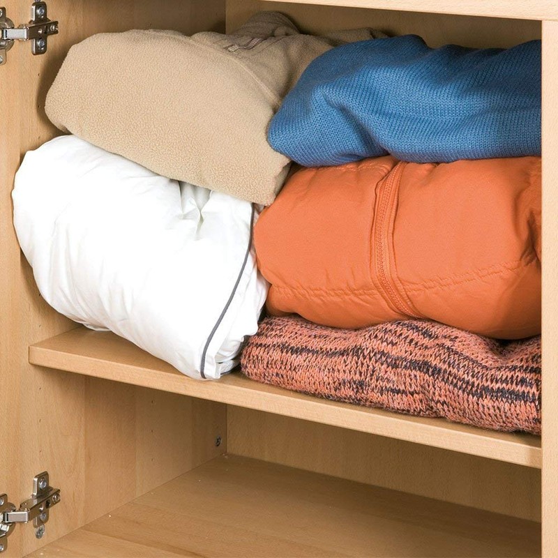 Wenko Saco guardarropa comprimible 2 unids, 90 x 56 cm