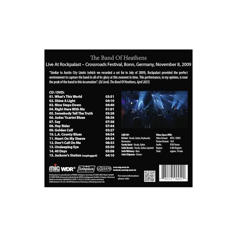 Live At Rockpalast 2009