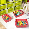 Lineshading 12 Pack Plastic Storage Baskets for Organizing - 13