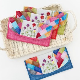 National Museum of Korea Goods Traditional Embroidered Ramie Long Wallet Women's Hanbok Wallet Foreign Gift GS003007 Traditional Embroidered Long Wallet Yondu / 국립중앙박물관 굿즈 전통 자수 모시 장지갑 여성 한복 지갑 외국인 선물 GS003007 전통자수장지갑 연두