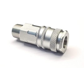 Pneumatic Air Line Quick Release Female Coupling 3/8" BSP Male Thread - Cejn 310, RECTUS 23, MIL-C 4109, PCL AC75EM Interchange
