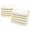 ZOLLNER Set of 10 Flannel Cloths 30 x 30 cm