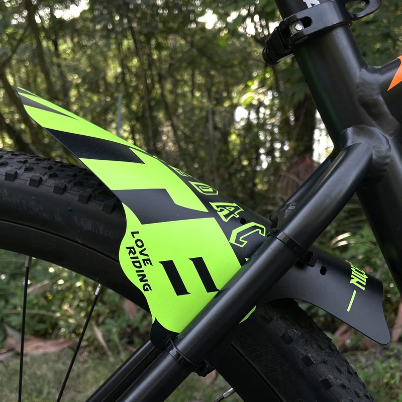 NICEDACK Mudguards Mountain Bike, 2 Pieces Mudguard Fit 20-29 Inch
