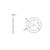BMWOOD Anti-Lock Lathe Spindle Washer for 1-1/4" Woodlathe Spindle Thread