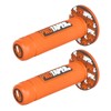 1 Pair Rubber Handlebar for Motorcycle, 22mm/24mm Motorcycle Handlebar Grips