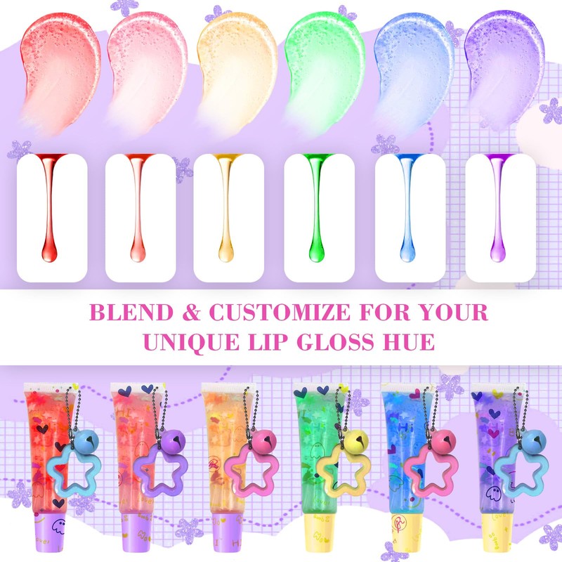 Dewiitine Lip Gloss Making Kit, DIY Lip Gloss Base to