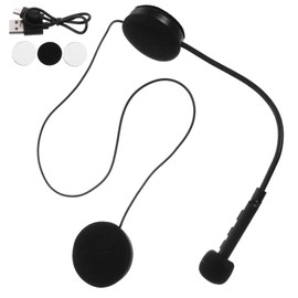 Mipcase Motorcycle Wireless Headset Built in Earphone for Helmet Elegant Design Reliable Communication Wireless Connectivity Great Sound Quality for Safe Riding