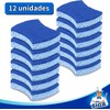 MR.SIGA Esponja Exfoliante de celulosa antiarañazos para Cocina, Doble Cara,