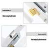 Versatile Storm Door Handle with Lock Durable Aluminum Alloy Entry
