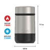 ALTA SERIES BY THERMOS Stainless Steel Food Jar 18 Ounce,