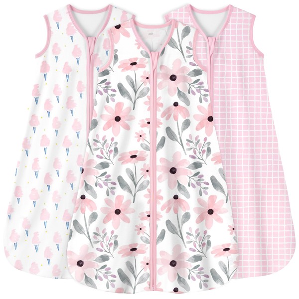 Yoofoss Baby Sleep Sack 6-12 Months 0.5 Tog Wearable Blanket