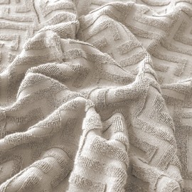 AYO Towel Blanket, Single Blanket, 100% Cotton, Stylish, Air Blanket, Quilt Blanket, Quick Drying, Antibacterial, Skin, Lightweight, Soft to the Touch, No Pilling, All Seasons, For Summer, For Sofas,