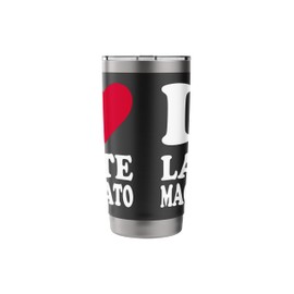 I Love Latte Macchiato Stainless Steel Insulated Tumbler