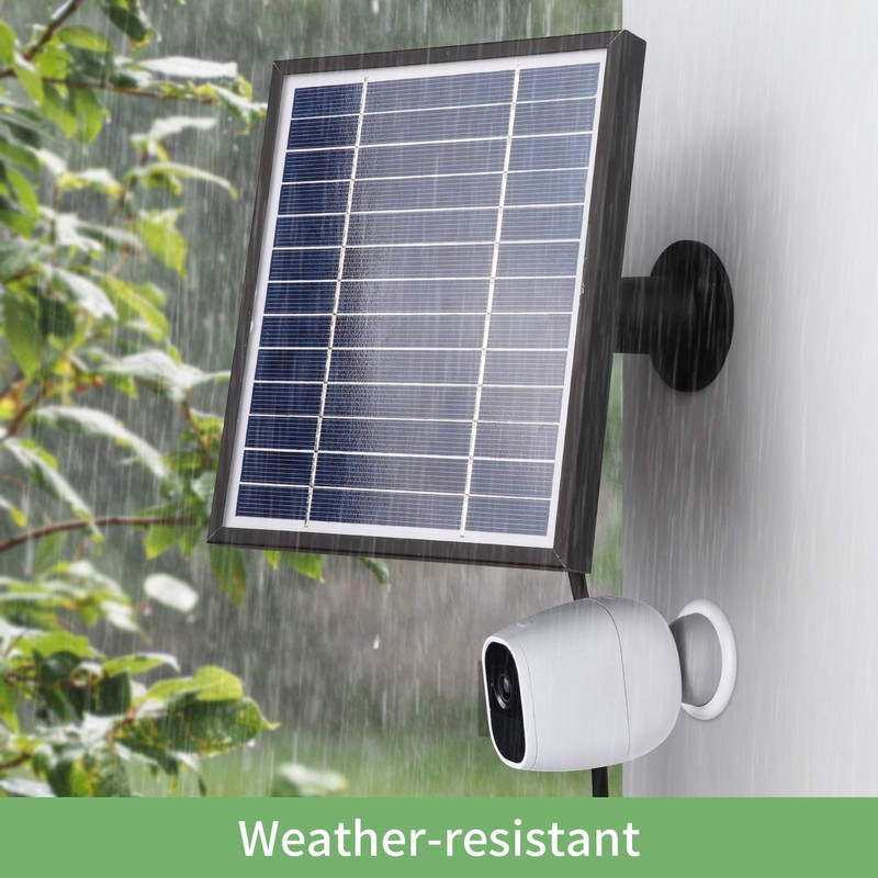 iTODOS Solar Panel for Arlo Pro, 11.8Ft Outdoor Power Charging