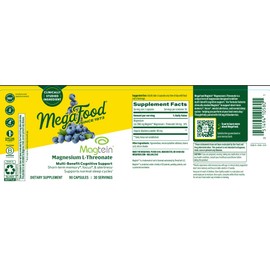 MEGAFOOD Magnesium L-Threonate, 90 CT