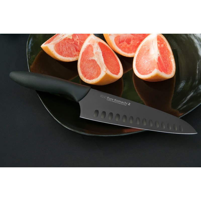 KAI Pure Komachi 2 Nonstick Stainless Steel 8 Piece Knife