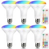 ILC BR30 LED Flood Light Bulbs, Color Changing Light Bulbs,