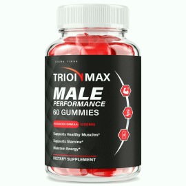 Sigma Times Trion Max Gummies for Men - TrionMax Male Gummies for Stamina 60ct