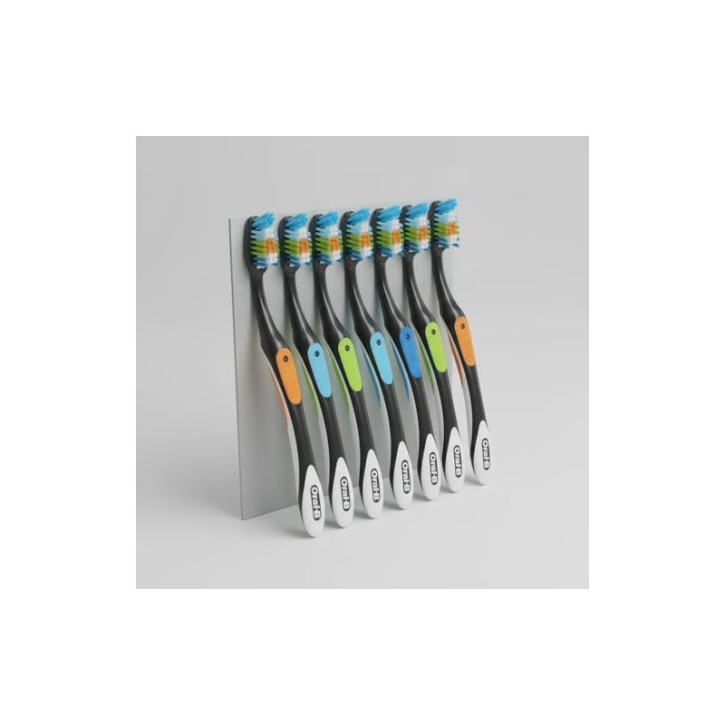 Oral Cepillo Dientes Cross Action Pro Advanced Mediano Antibacterial Paquete