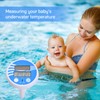 Volumoon Floating Thermometer, Solar Swimming Pool Water Temperature Display Tester,