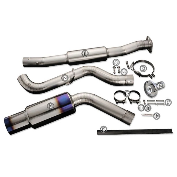 Tomei Ti Exhaust Repair Part for 08-21 WRX 4 dr.