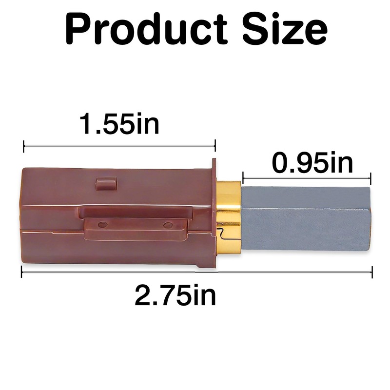 Carbon Brush Replacement 833392-67 3339211 33392-11 for Ametek Lamb Vacuum