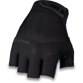 Dakine Mens Boundary Half Finger Biking Gloves, Black, Medium