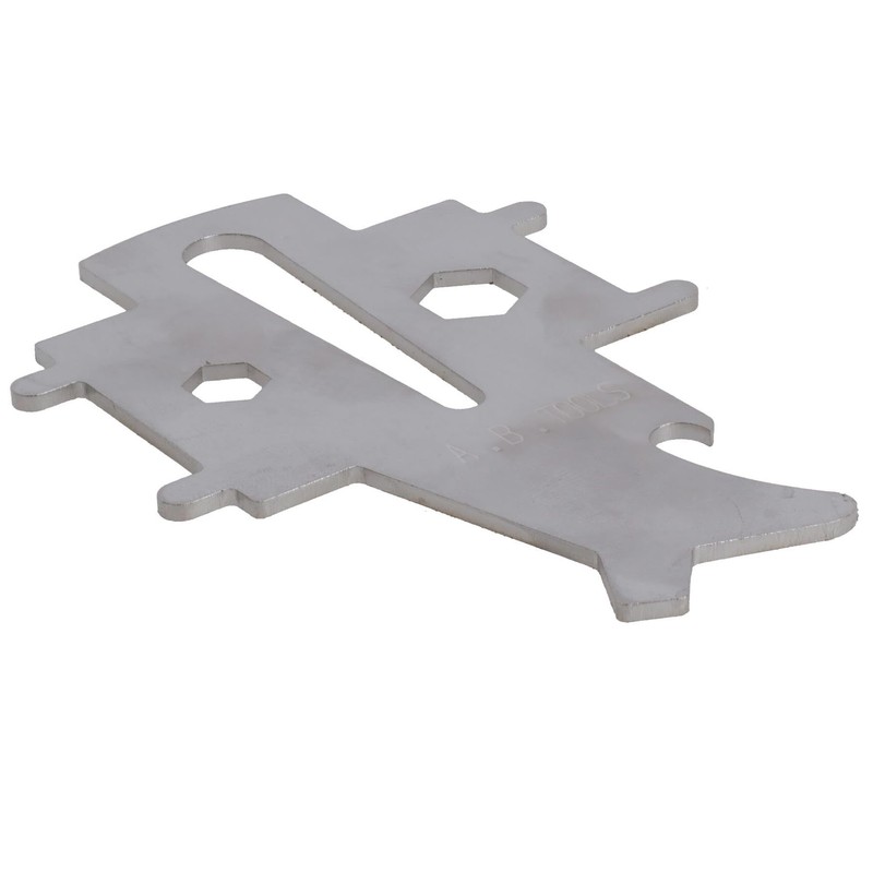 AB Tools Deck Filler Plate Shackle Key Multi-tool for Boat