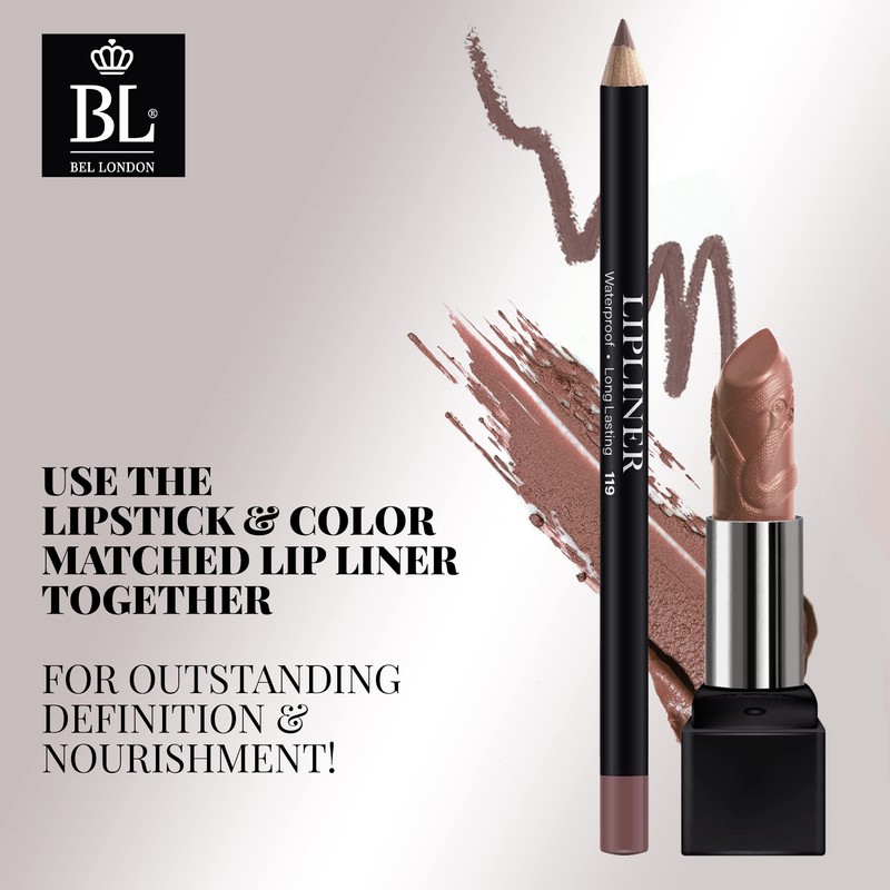 BL Color Matched Nude Lip Liner & Lipstick Set -