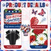 Happy 4th of July Dishwasher Magnet Cover 250th Anniversary God