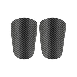 Legers Soccer Shin Guards Lightweight Soccer Shin Guards Leg Protectors Impact Reduction Cushion Injury Prevention Adjustable Carbon Fiber Texture Soccer Equipment for Men Women Adult Soccer Shin