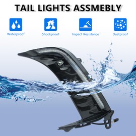 Fancemot LED Fog Lights Amber Sequential Turn Signal Lights White Daytime Running Lights (DRL) Blue Low Beam Lights Compatible with Toyota Camry SE XSE 2025