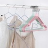 Premium Rubber Coated Metal Hangers - Heavy Duty - Space