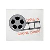 CafePress Sneak Peek Throw Blanket Super Soft Fleece Plush Throw