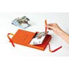 walther Design Storage Boxes Red with Cover Cut-Out, Fun FB-112-R