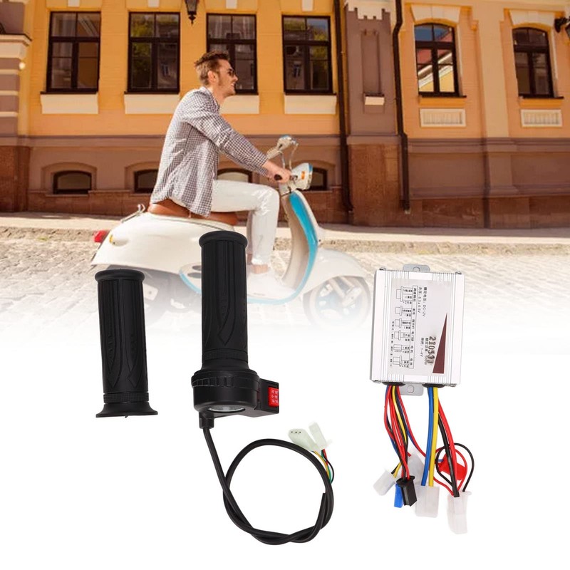 Alomejor Electric Bicycle Controller Set 12V 500W Head DC Motor