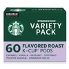 Starbucks K-Cup Coffee Pods, Flavored Hot or Iced Coffee, Variety