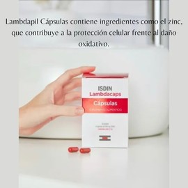 Kit Lambdapil Shampoo Anticaída 200ml + Lambdacaps 30 Caps